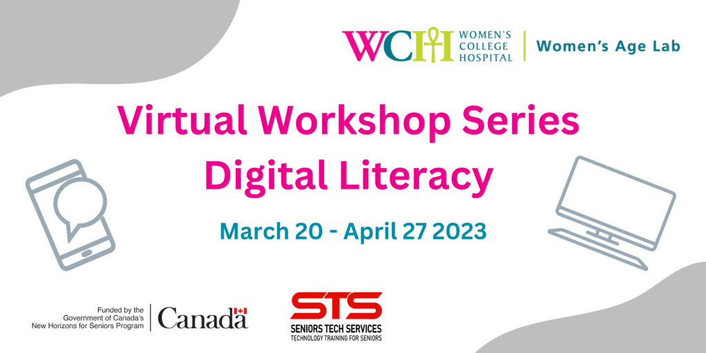 Virtual workshop Series - Digital Literacy